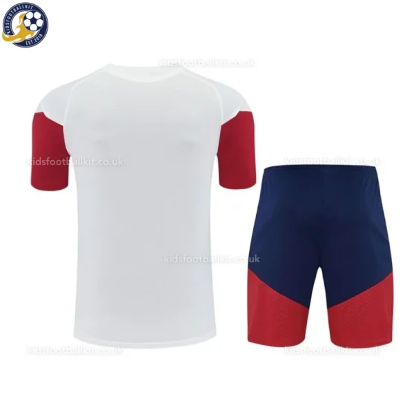 Spain TrainSpain Training Kids Kit 2026-white back view-3ding Kids Kit 2026-white back view-3d