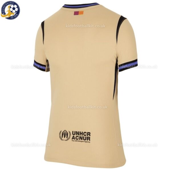 25_26 Barcelona Away Women’s Football Shirt-back view