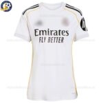 25_26 Real Madrid Home Women’s Football Shirt-front view