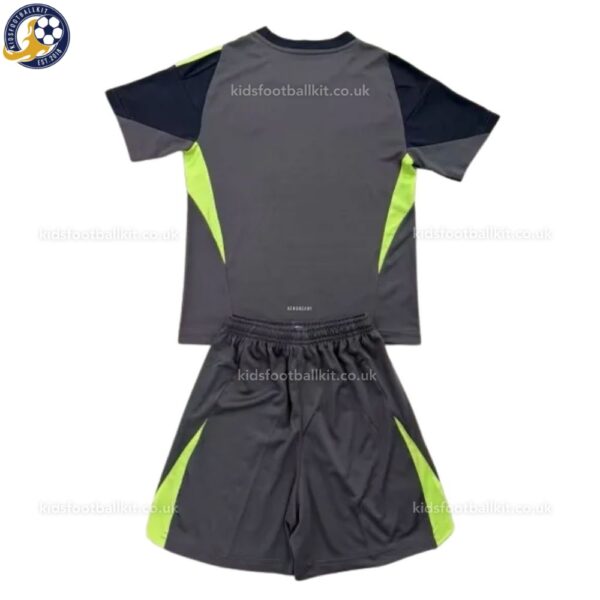 Austin Black Goalkeeper Kids Football Kit 25_26 - back view