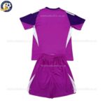 Austin Purple Goalkeeper Kids Football Kit 25_26 - back view
