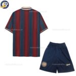 Barcelona Modernist Kids Football Kit 25_26-back view