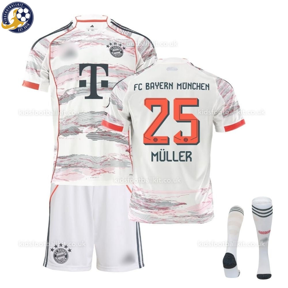 Champions League Footy Headlines Bayern Munich Match Worn Football