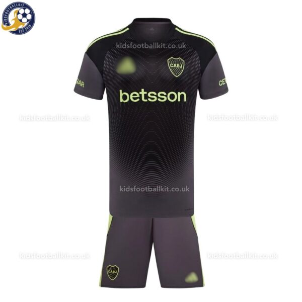 Boca Junior Goalkeeper Kids Football Kit 25_26-front view