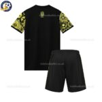 Brazil Yellow Special Edition Kids Football Kit 24_25 - back view