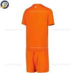 Everton Goalkeeper Orange Third 25 26 Kids Football Kit-back view