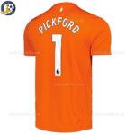 Everton PICKFORD 1. Goalkeeper Orange 25 26 Men Football Shirt-back view