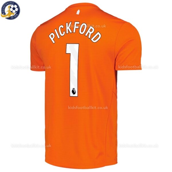 Everton PICKFORD 1. Goalkeeper Orange 25 26 Men Football Shirt-back view