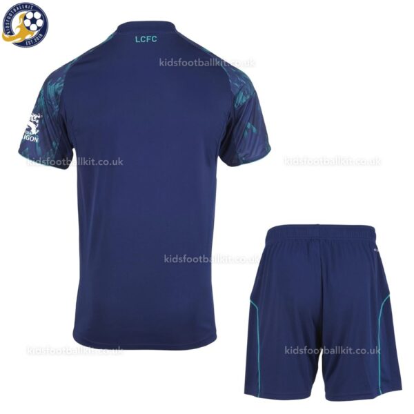 Leicester City Away Kids Football Kit 25_26-back view