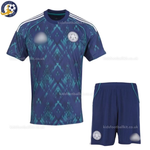 Leicester City Away Kids Football Kit 25_26-front view