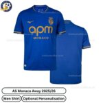 AS Monaco Away 25 26 Men Football Shirt - over view - WITH TAG