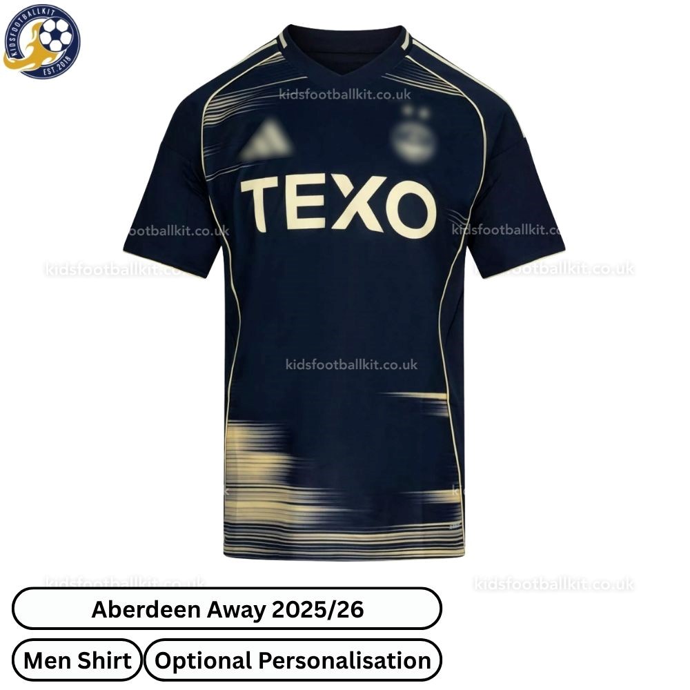 Aberdeen Away Men Football Shirt 2025/26