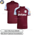 Aston Villa Home Men Football Shirt 2024/25 - Overview - TAG