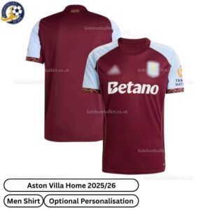 Aston Villa Home Men Football Shirt 2024/25 - Overview - TAG