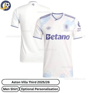 Aston Villa Third Men Football Shirt 25_26-over view WITH TAG