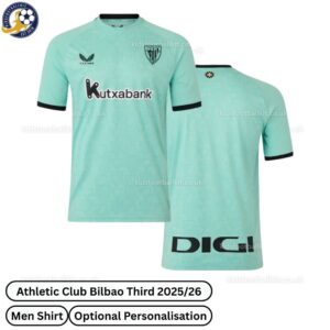 Athletic Club Bilbao Third 25 26 Men Football Shirt - over view WITH TAG