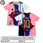 Barcelona Commemorative Edition FOOTBALL SHIRT 2025_26 - MESSI 10 - TAG