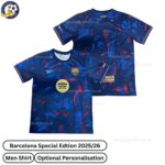 Barcelona Special Edtion Men Football Shirt 2025/26 - Over View WITH TAG