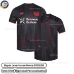 Bayer Leverkusen Home Men Football Shirt 25_26 -over view WITH TAG