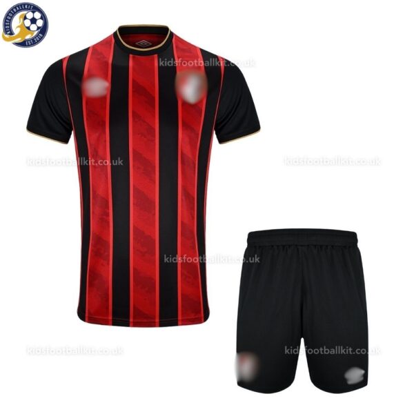 Bournemouth Home Kids Football Kit 2025_26 - front view