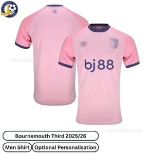 Bournemouth Third Men Football Shirt 2025_26 - over view WITH TAG