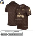 Brentford Away Men Football Shirt 25_26-over view WITH TAG