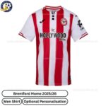 Brentford Home Men Football Shirt 2025/26 - Front view WITH TAG