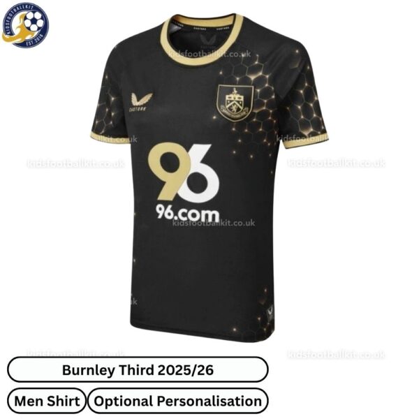 Burnley Third Men Football Shirt 25_26-front view WITH TAG