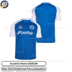 Cruzeiro Home Men Football Shirt 2025_26 - over view WITH TAG
