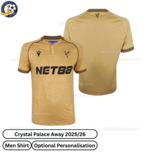 Crystal Palace Away Men Football Shirt 2025_26-over view