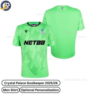 Crystal Palace Goalkeeper Men Football Shirt 2025_26-over view WITH TAG