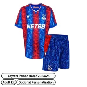 Crystal Palace Home Adult Football Kit 2024/25 - Front view