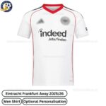 Eintracht Frankfurt Away Shirt 25_26 - front view WITH TAG
