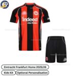 Eintracht Frankfurt Home Kids Football Kit 2025_26-front view WITH TAG