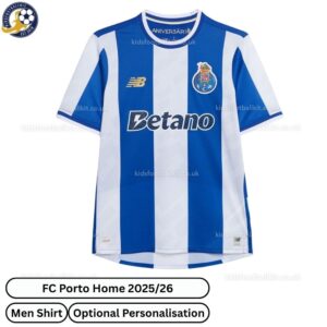 FC Porto Home Men Football Shirt 2025/26 - Front View WITH TAG
