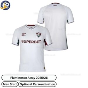 Fluminense Away Men Football Shirt 2025/26 - Over View WITH TAG