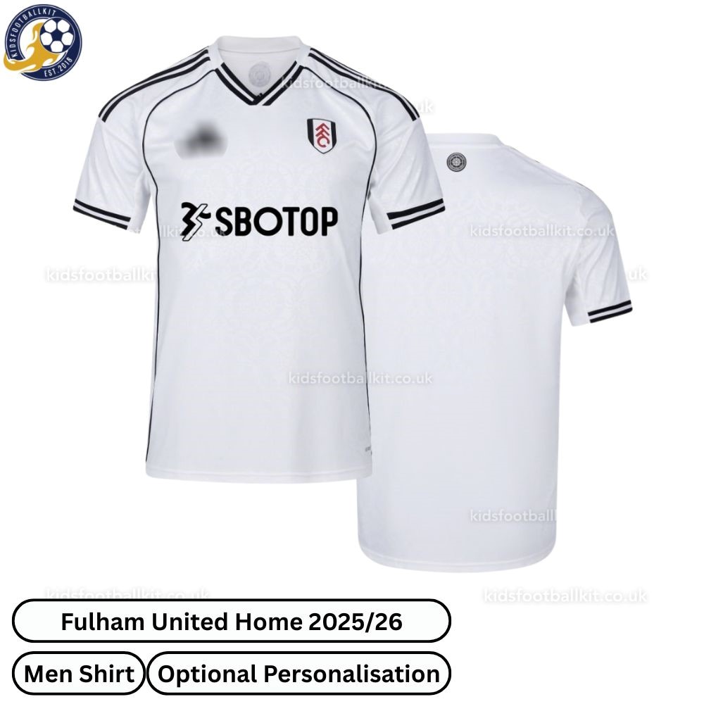 Fulham Utd Home Men Football Shirt 2025/26