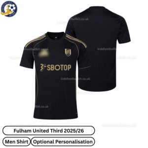Fulham United Third Men Football Shirt 2025_26-over view WITH TAG