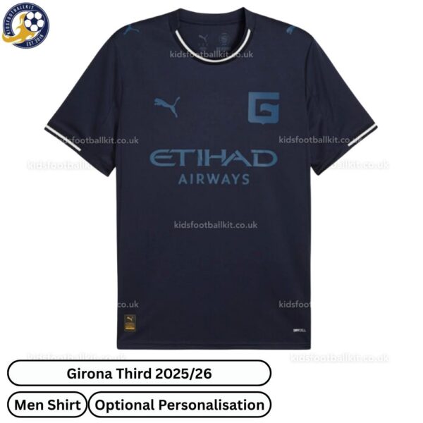 Girona Third Shirt 25_26- front view WITH TAG