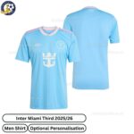 Inter Miami Third Men Football Shirt 2025/26 - Over View - TAG