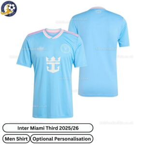 Inter Miami Third Men Football Shirt 2025/26 - Over View - TAG