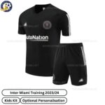 Inter Miami Black Training Kids Football Kit 23/24-TAG