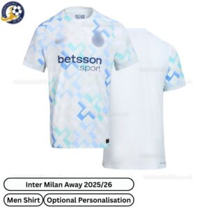 Inter Milan Away Men Football Shirt 2025/26 - Over View WITH TAG
