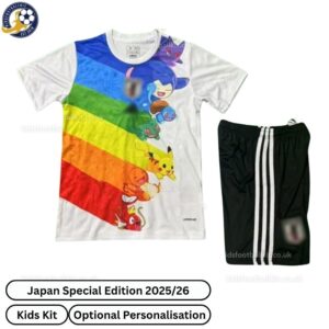 Japan Pink Special Edition Kids Football Kit 2025 - TAG