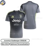 Juventus Goalkeeper Men Football Shirt 2025_26 - over view WITH TAG