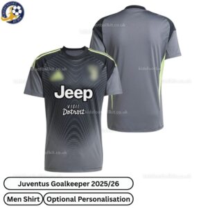 Juventus Goalkeeper Men Football Shirt 2025_26 - over view WITH TAG