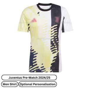 Juventus Pre-Match Men Football Shirt 2024/25 (Front view)