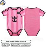 Inter Miami Home Baby Kit 25/26 - Front View WITH TAG