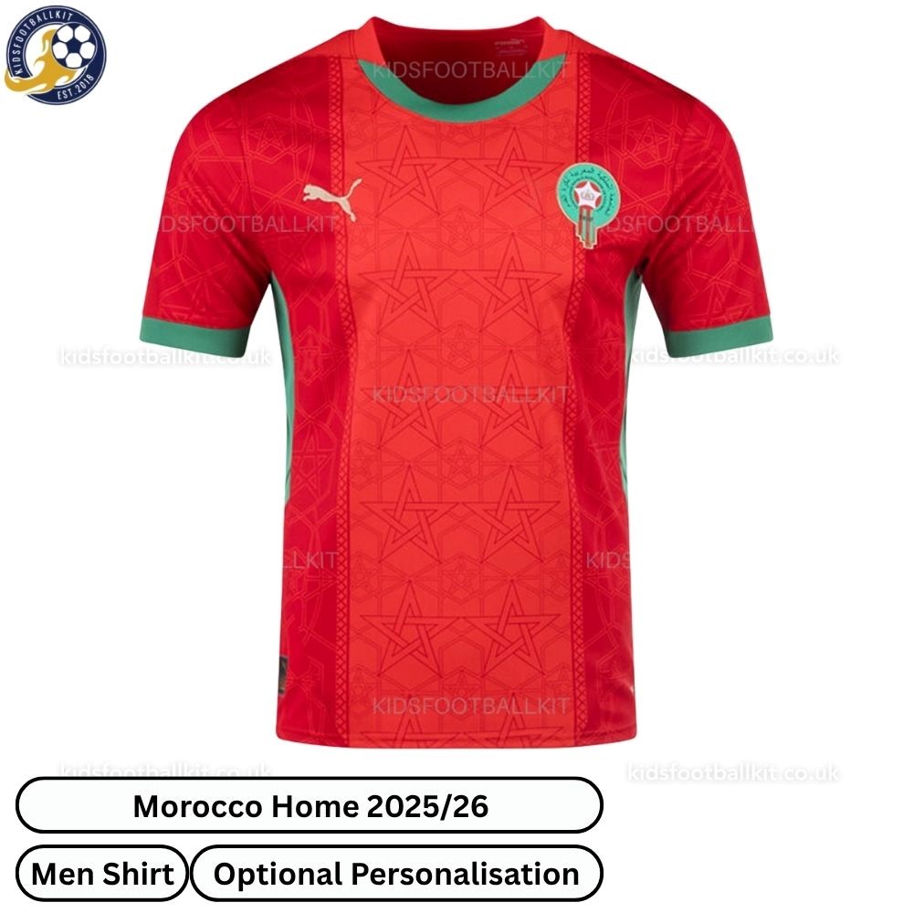 Morocco 25/26 Home Men Football Shirt