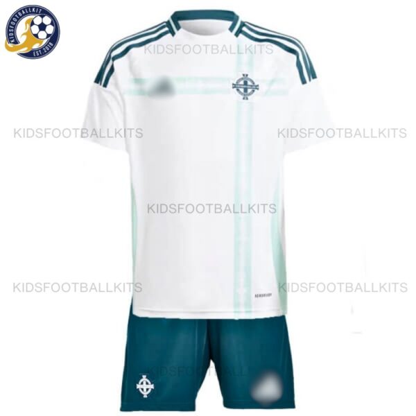 Northern Ireland Away Kids Football Kit 2024_25 - front view